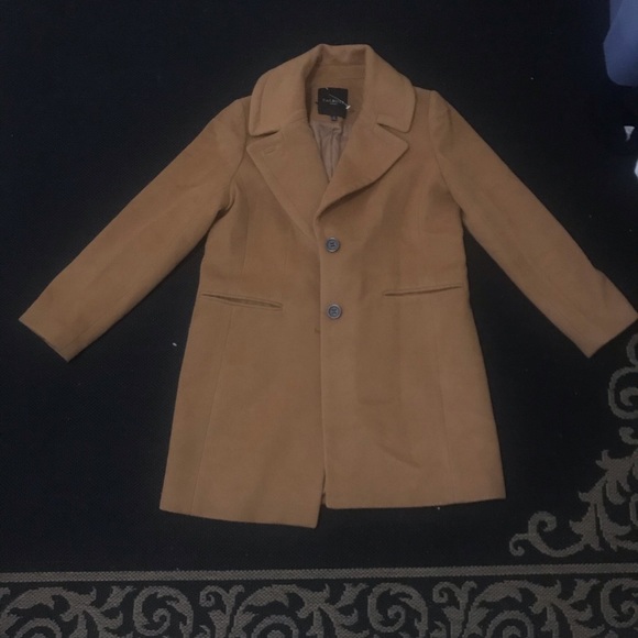 Talbots Wool Trench Coat - Picture 3 of 4